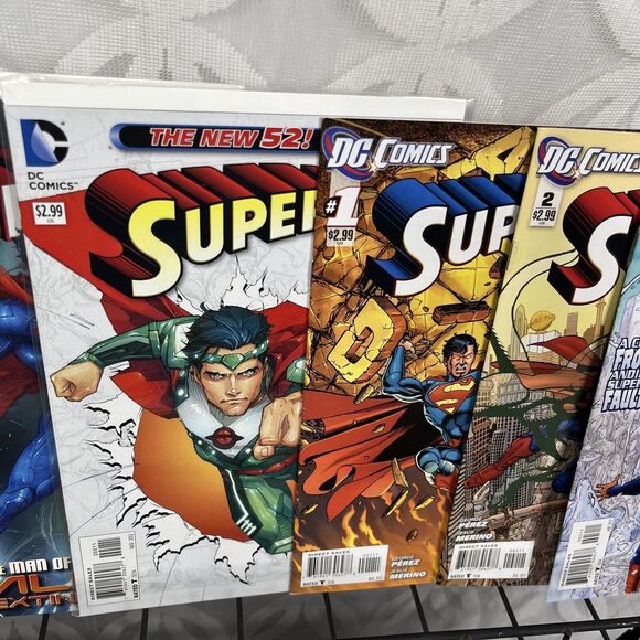 Superman New 0-5 8 10-17 19-21 Annuals 1-2 & Directors Cut lot (2012, DC Comics) - Picture 3 of 6
